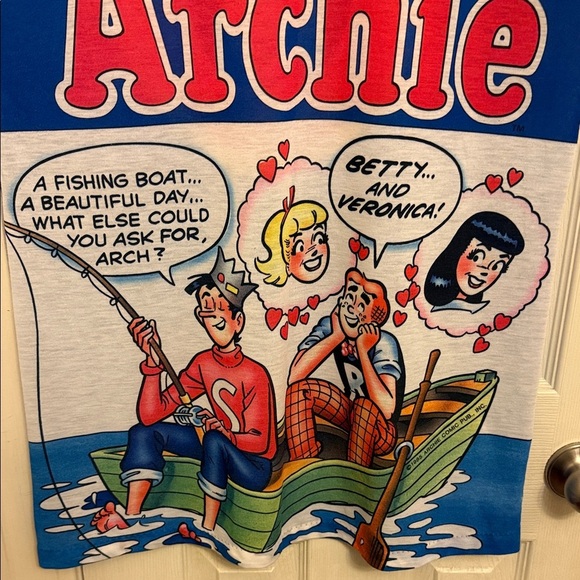 Jody Arden Vintage 1985 Archie Comics Group Blue Pajama Sleepwear - Picture 3 of 8